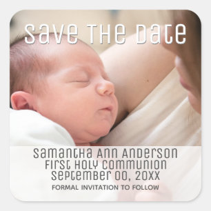 Sticker Carré Photo première communion sainte do-it-yourself min