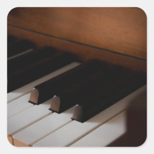 Sticker Carré Piano de Pretty