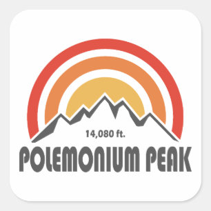 Sticker Carré Pic Polemonium Californie