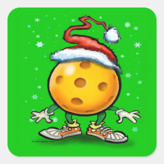 Sticker Carré Pickleball