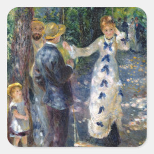 Sticker Carré Pierre A Renoir La Chaîne