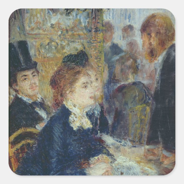 Sticker Carré Pierre A Renoir | the Caf ? (Devant)