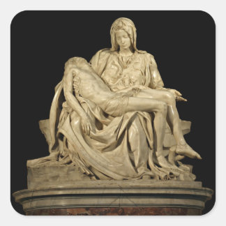 Sticker Carré Pieta de Michel-Ange