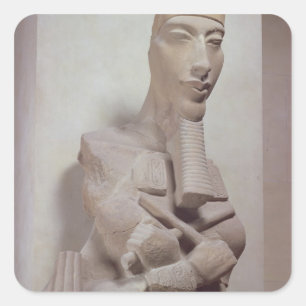 Sticker Carré Pilier d'Osirid d'Akhenaten (1365-1349 av. J.-C.)