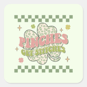 Sticker Carré Pinches Obtenir des points