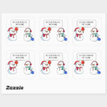 Sticker Carré Ping Pong Funny Christmas Snowman - Humoristique P<br><div class="desc">LAISSEZ VOTRE PADDLE FAIRE LE DISCOURS - Joli assortiment famille Noël hiver snowman design graphique. Idéal pour les hommes, les femmes, les ados, les jeunes et les enfants de tous âges qui aiment les vacances de Noël, le ping-pong, le ping-pong, le tennis de table, les sports de raquette et les...</div>