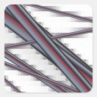 Sticker Carré Pipes All In Bunches