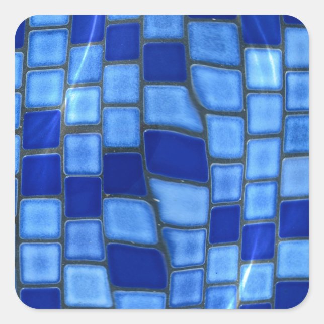 Sticker Carré Piscine (Devant)