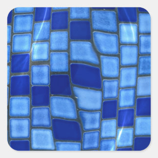 Sticker Carré Piscine