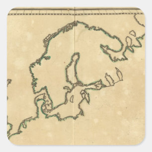 Sticker Carré Plan 2 pour l'Europe