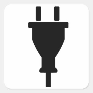 Sticker Carré Plug