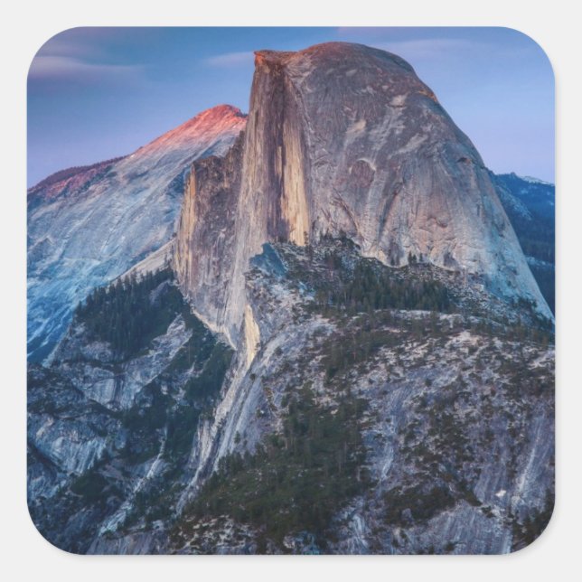 Sticker Carré Point Glacier (Devant)