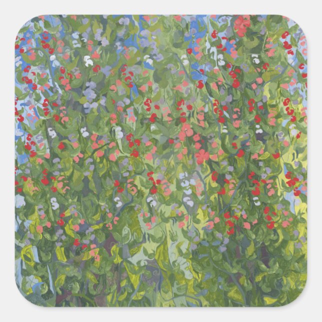 Sticker Carré Pois doux 2014 (Devant)