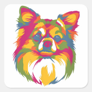 Sticker Carré Poison parfait pour le Livre de Pet