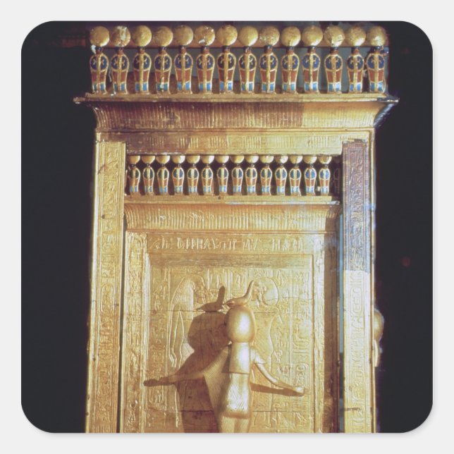 Sticker Carré Poitrine canopique sous forme de coffret (Devant)