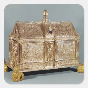 Sticker Carré Poitrine de Saint-Macairius de Gand, 1616