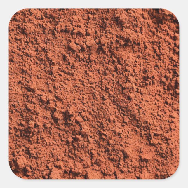 Sticker Carré Poivre de Cayenne (Devant)