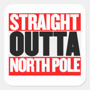 Sticker Carré Pôle Nord droit d'Outta