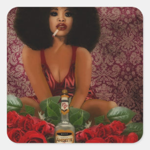 Sticker Carré Pomba Gira