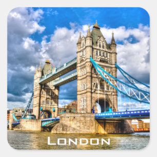 Sticker Carré Pont Tower