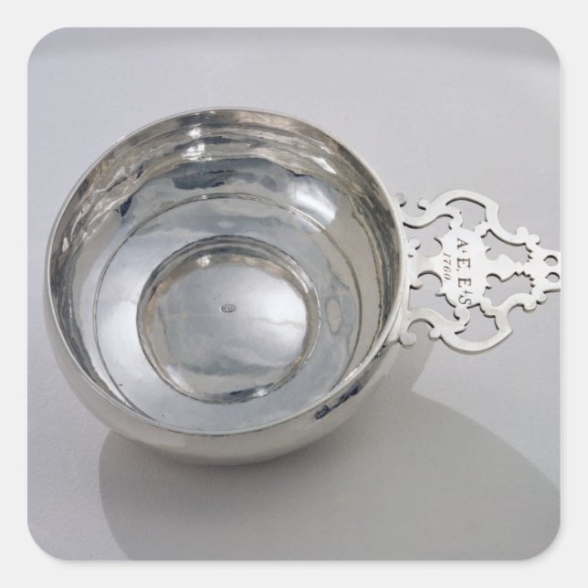 Sticker Carré Porringer, 1760 (Devant)