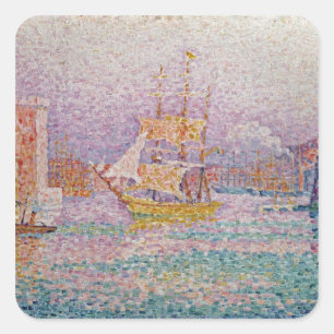 Sticker Carré Port à Marseille, c.1906