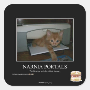 Sticker Carré Portails de Narnia