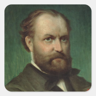 Sticker Carré Portrait de Charles Gounod