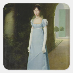 Sticker Carré Portrait de Charlotte Bonaparte 1808
