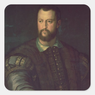 Sticker Carré Portrait de Cosimo I de' Medici 1559