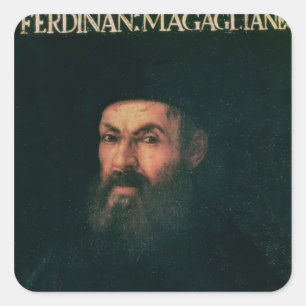 Sticker Carré Portrait de Ferdinand Magellan