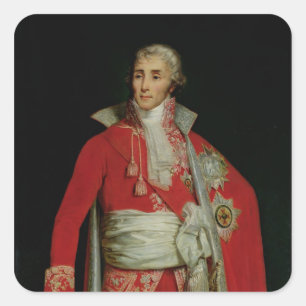 Sticker Carré Portrait de Joseph Fouche Duc d'Otranto