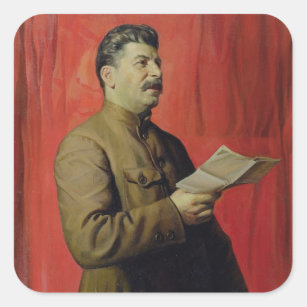 Sticker Carré Portrait de Josif Stalin, 1933