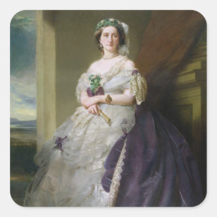 Sticker Carré Portrait de Lady Middleton, 1863