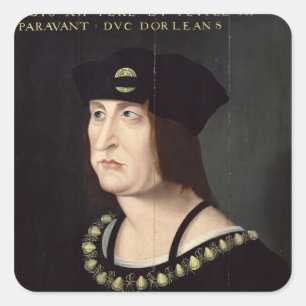 Sticker Carré Portrait de Louis XII Roi de France