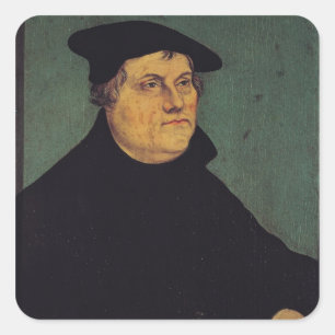 Sticker Carré Portrait de Martin Luther 1543