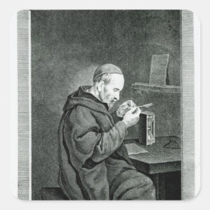 Sticker Carré Portrait de Michel Nostradamus