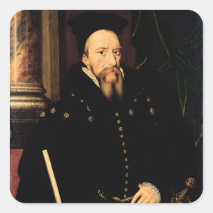 Sticker Carré Portrait de William Cecil