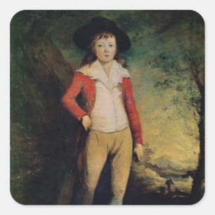 Sticker Carré Portrait de William Seward