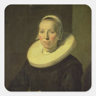 Sticker Carré Portrait d'une femme, 1644