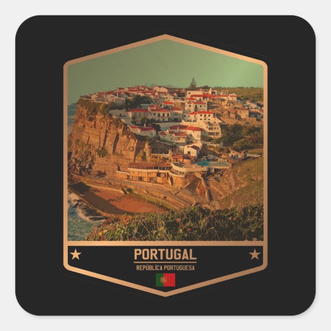 Sticker Carré Portugal (Devant)
