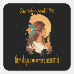 Sticker Carré Possibilités