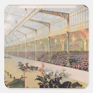 Sticker Carré Poster de l'hippodrome de l'Alma