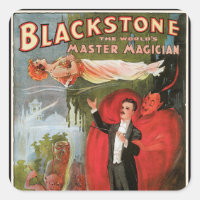 Poster magique vintage, Grand Magicien Blackstone