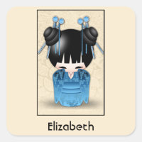 Poupée Kokeshi Japonaise Cute Personnalisée