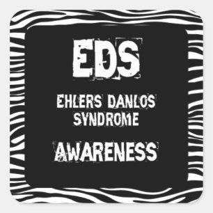 Sticker Carré pour impression EDS Awareness Zebra