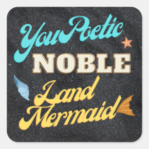 Sticker Carré pour la Saint-Galentin