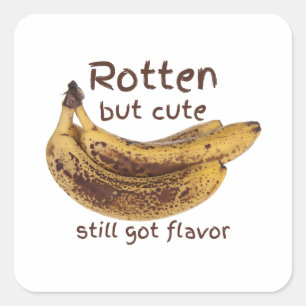 Sticker Carré Pourri mais mignon