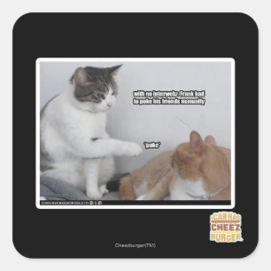 Sticker Carré Poussée