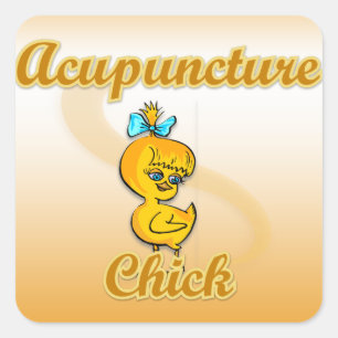 Sticker Carré Poussette Acupuncture